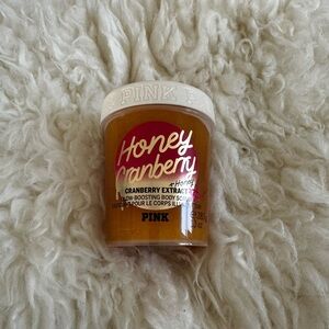 New Victoria’s Secret PINK Honey Cranberry Glow Boosting Body Scrub
